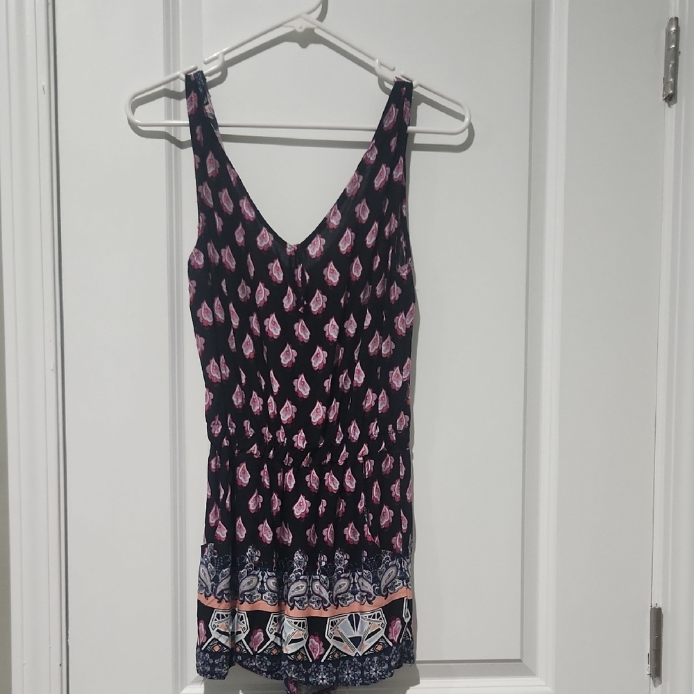 J for Justify Black and Pink Dress